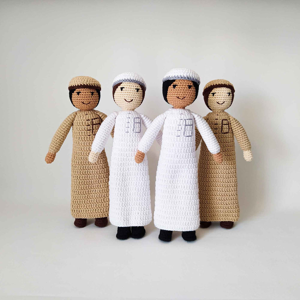 Boy Doll with Thobe and Kufi