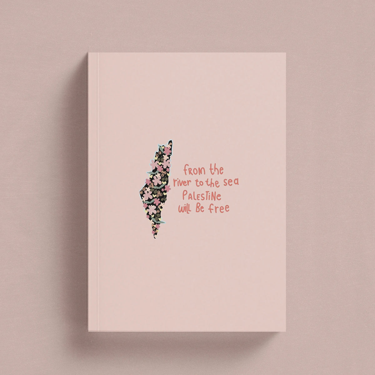 Palestine Solidarity A5 Dotted Notebook
