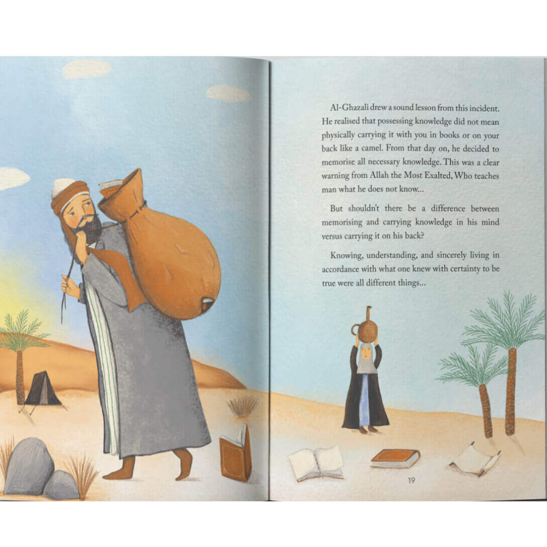 Al - Ghazali - When Cotton Touches Flame | Islamic Children's Book