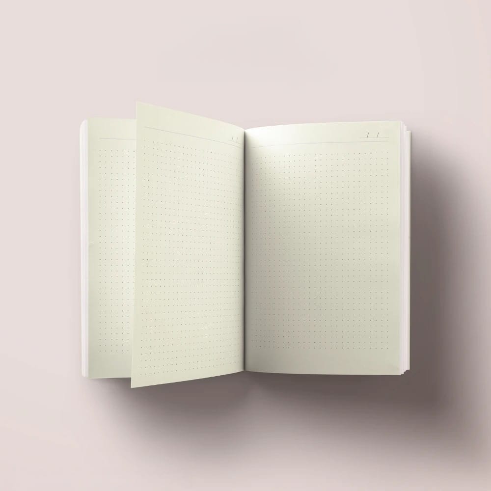 Cultural Collage A5 Dotted Notebook – Türkiye & Palestine
