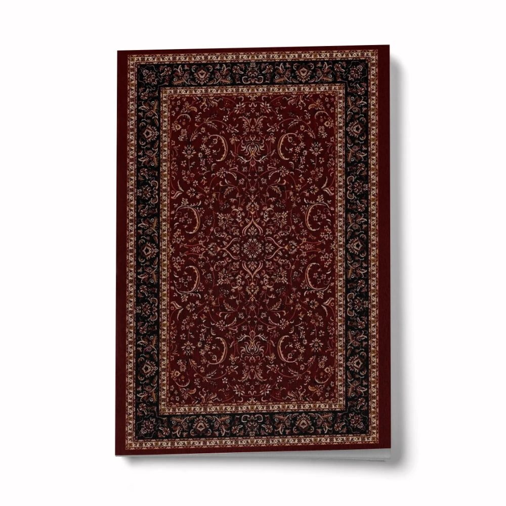Ethnic Collage Premium A5 Dotted Notebook