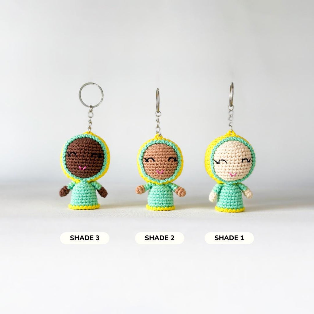 Keychain - Hijab Doll