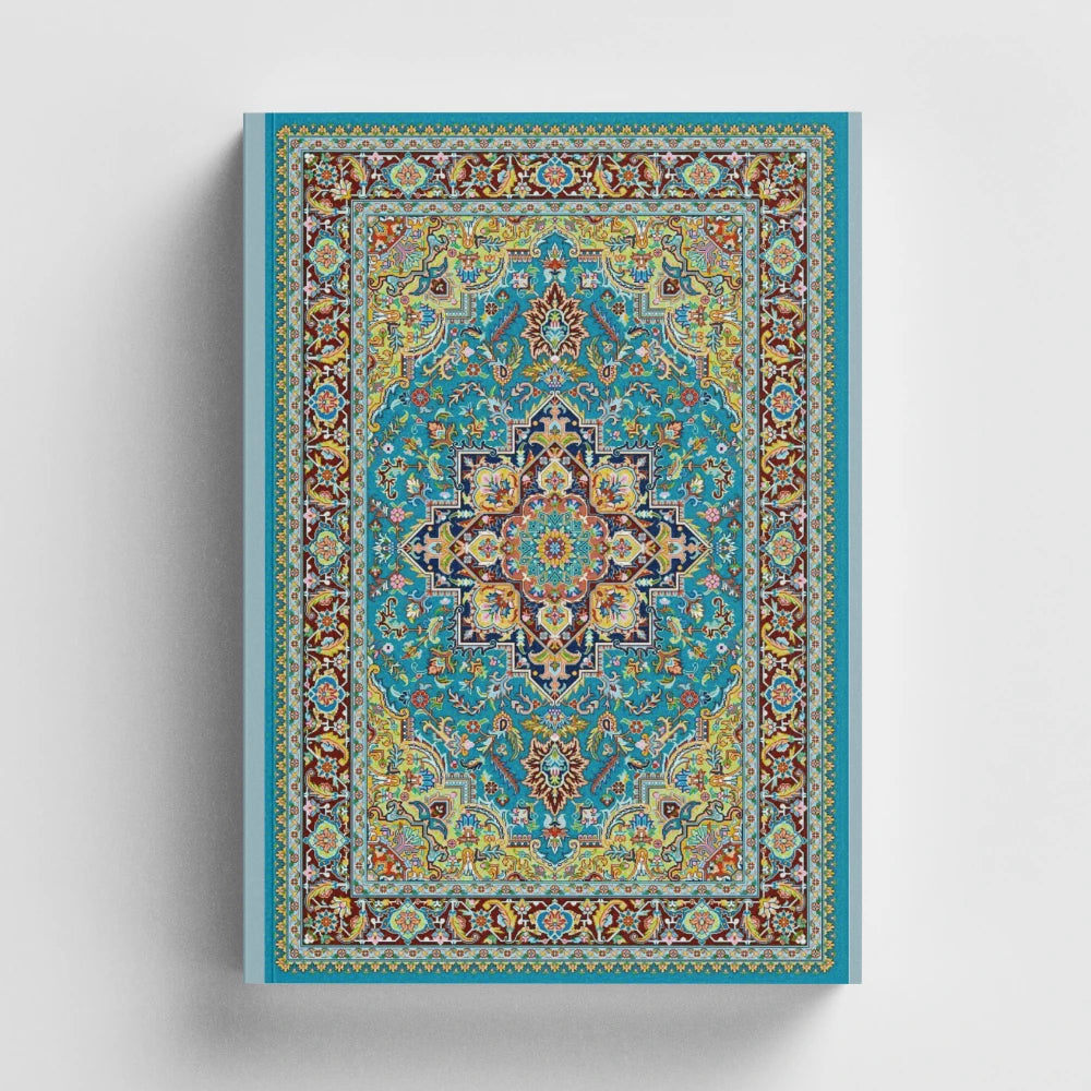 Ethnic Collage Premium A5 Dotted Notebook