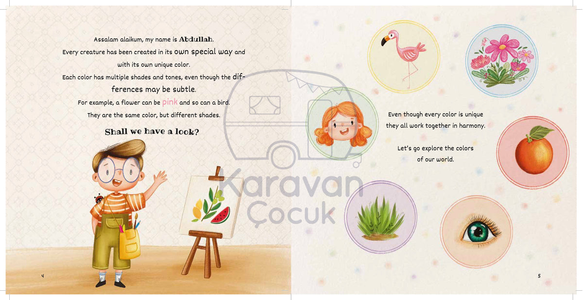 Who Colors the Best? | Islamic Children's Book