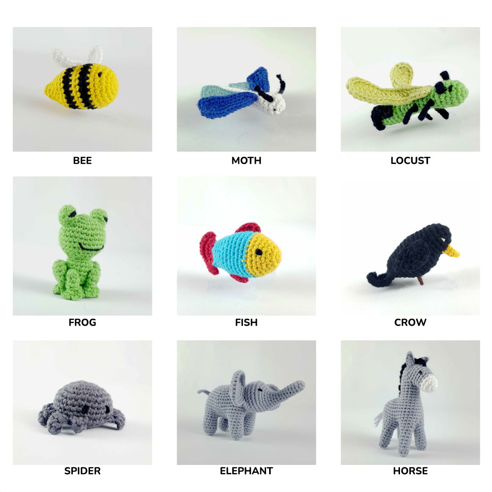 Animals in the Quran - Mini Crochet Animals – OAK Creative Designs