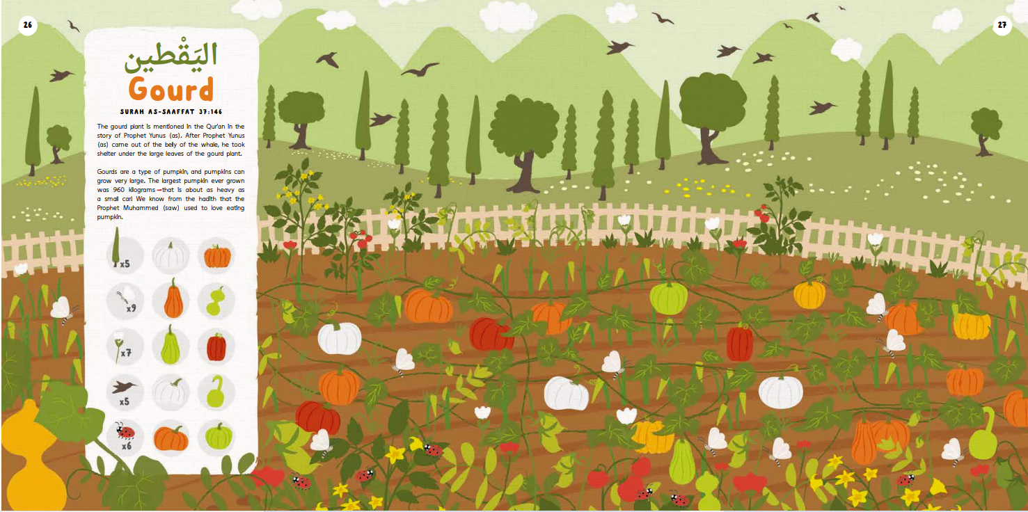 Plants in the Quran: Search and Find Book – OAK Creative Designs