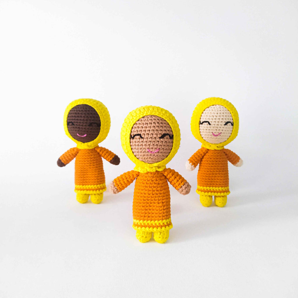 handmade muslim doll